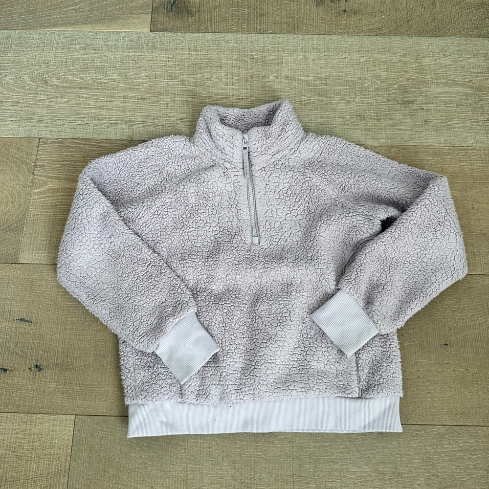 Athleta Kids Sherpa Jacket - Light purple - Picture 2 of 5